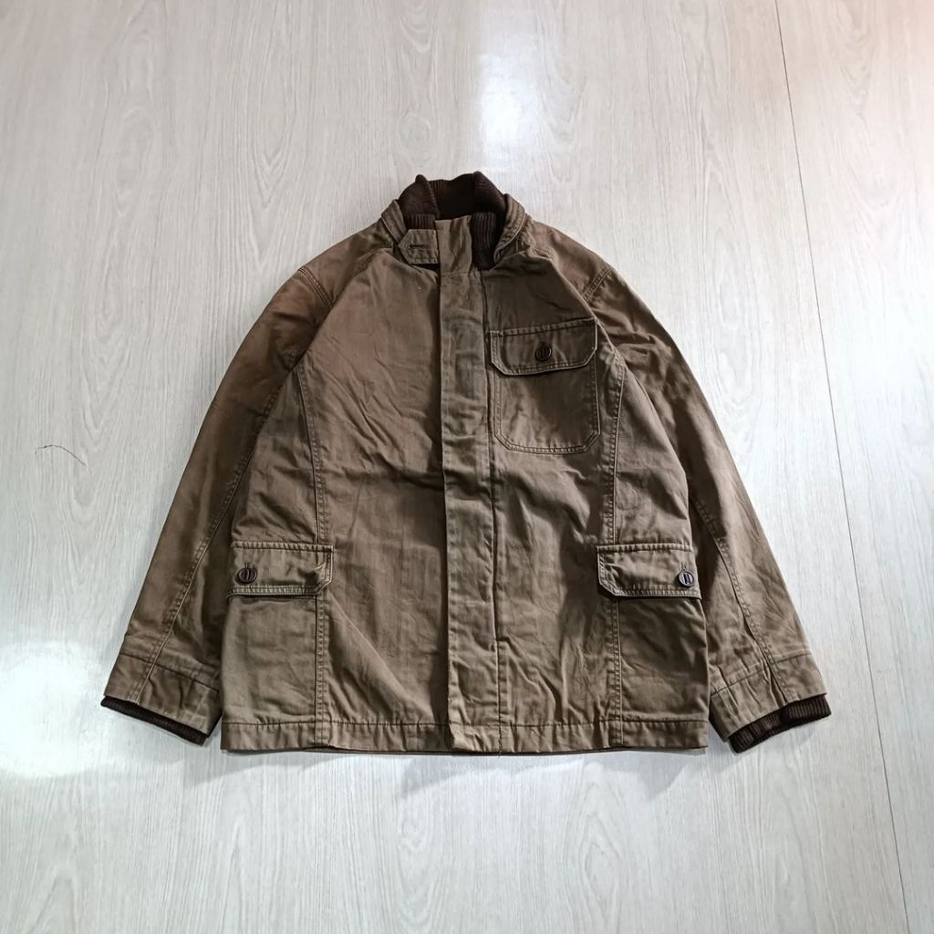 STUDIO ORIBE olive green JACKET