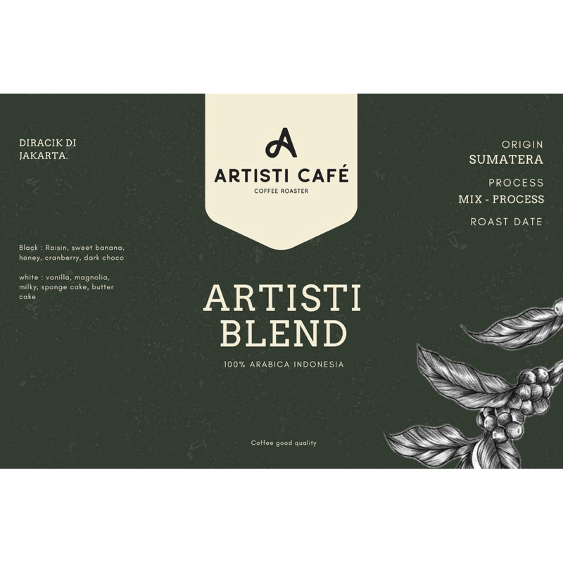 

artisty blend espresso