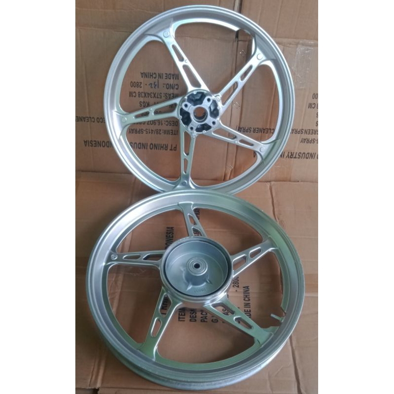 velg pelek racing depan belakang Yamaha Jupiter Z1 PNP Vega ZR copotan