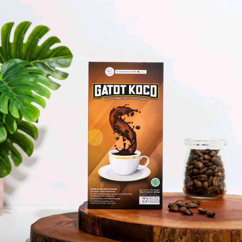 

Kopi Gatot Koco by Dokter Richard Lee 1 Box 5 Sachet