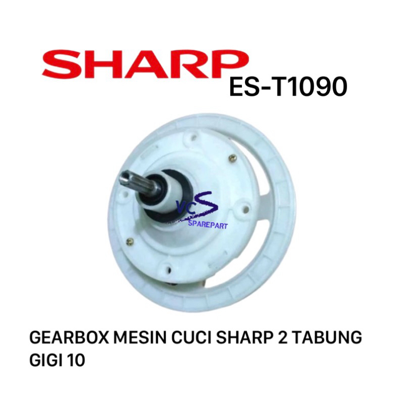 SHARP ES-T1090 GEARBOX Mesin Cuci Sharp 2 Tabung Girbok Gearbok GearBox
