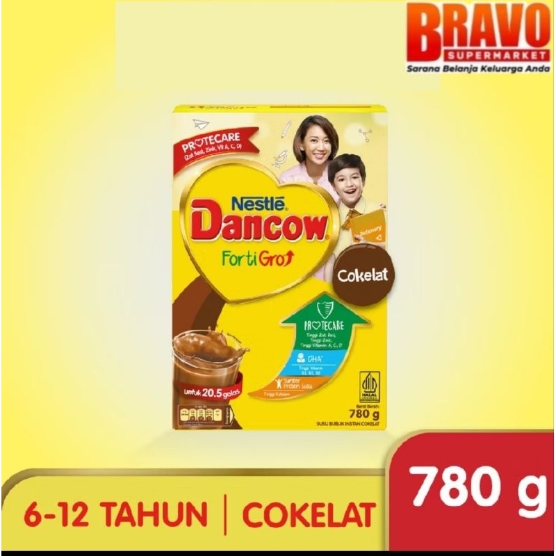 

DANCOW FortiGro Coklat Susu Bubuk 780g