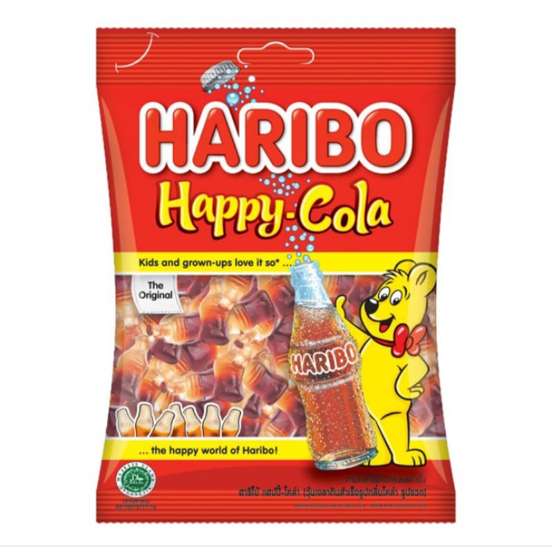 

Haribo Happy-Cola Permen Jeli Rasa Cola 80 g