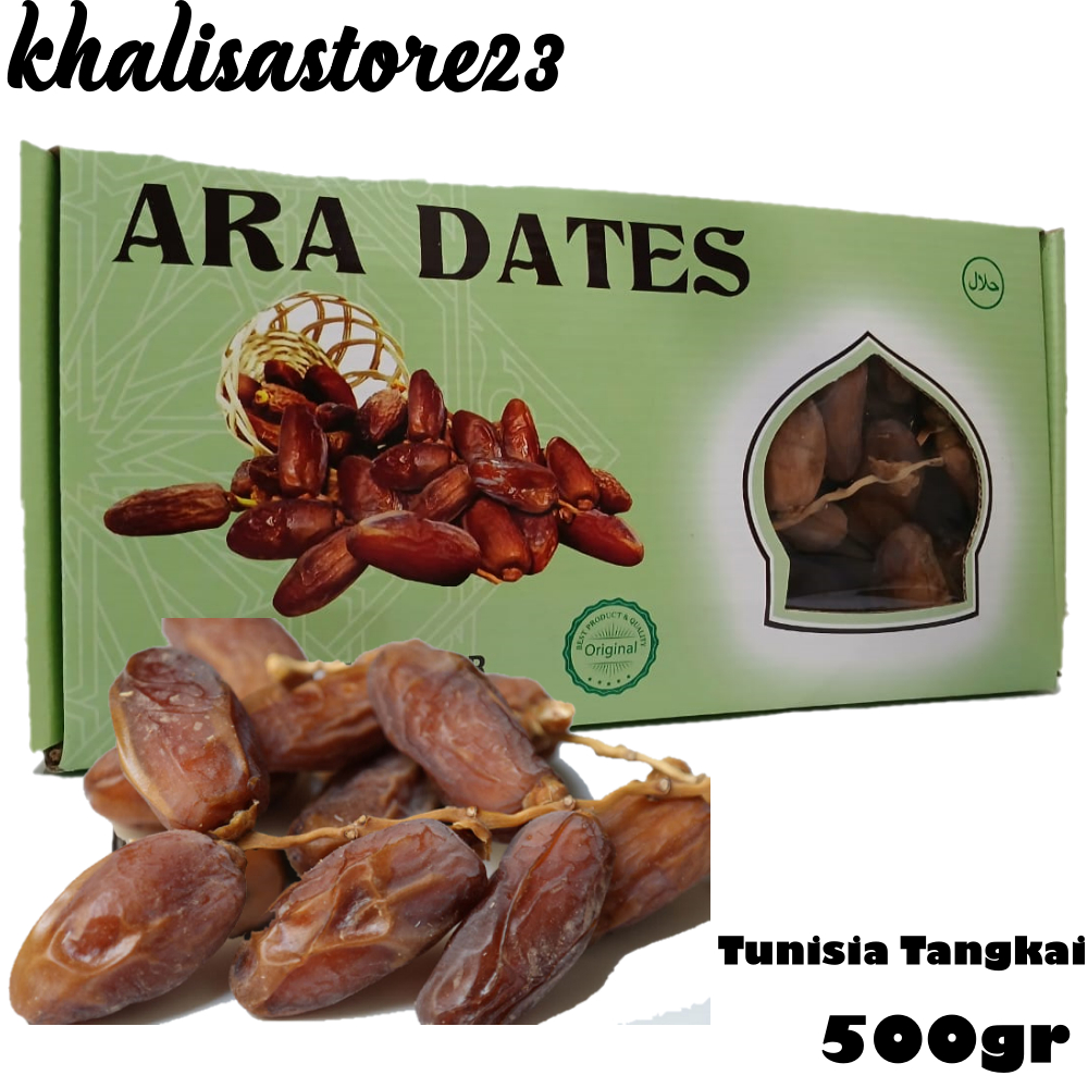

Kurma Tunisia Tangkai [ARA DATES 500GR]