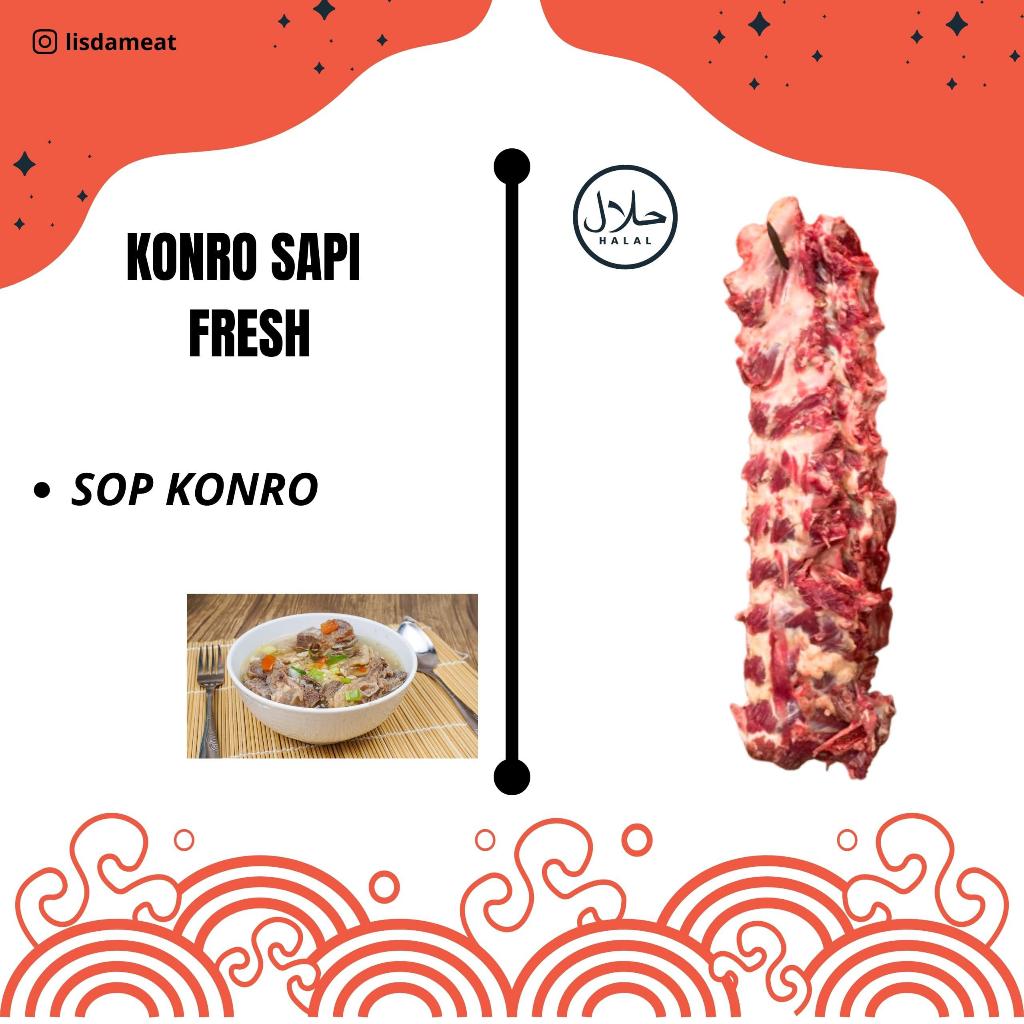 

DAGING SAPI LOKAL FRESH BAGIAN SAPI KONRO