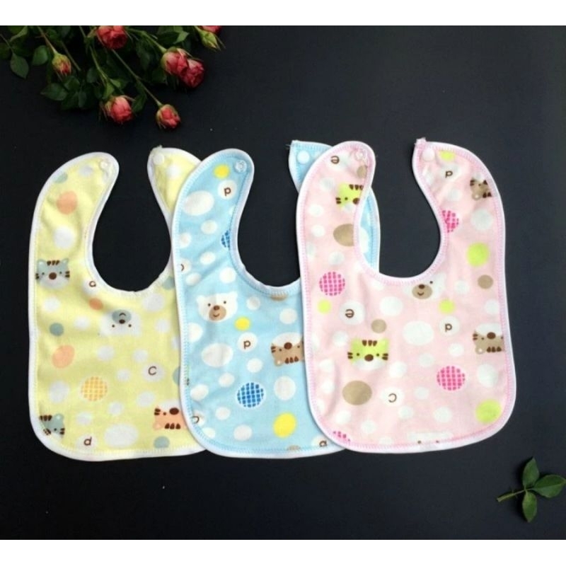 Celemek bayi slabber bayi waterproof Handuk air liur bayi celemek