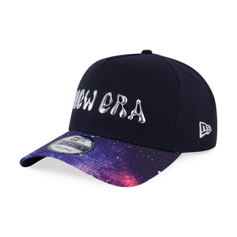 Topi New Era Cap Comic Space Navy Type A Frame 9Forty Adjustable Original