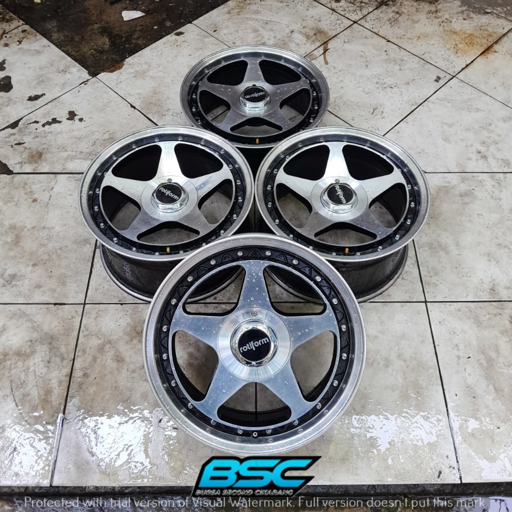 Velg Racing Celong Bekas R16 Rotiform Pcd 5x114 Ring 16 Buat Innova Ertiga Xpander Rush Terios APV G