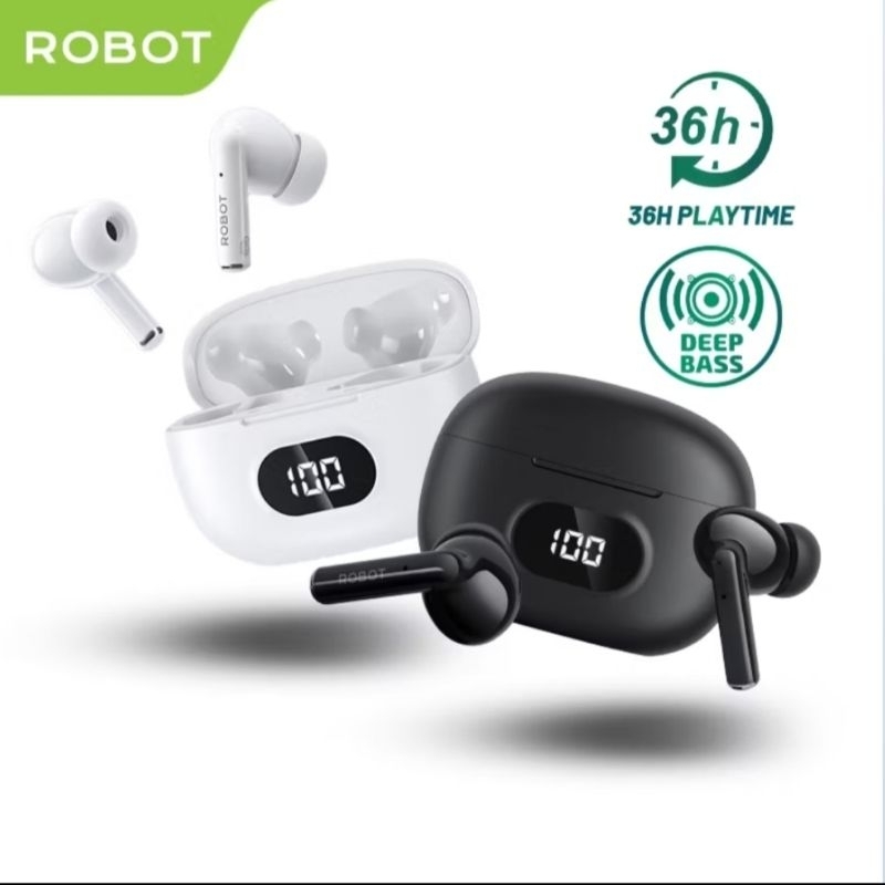 TWS Robot T70 LED Display TWS Bluetooth Earphone Bluetooth Robot Original Robot