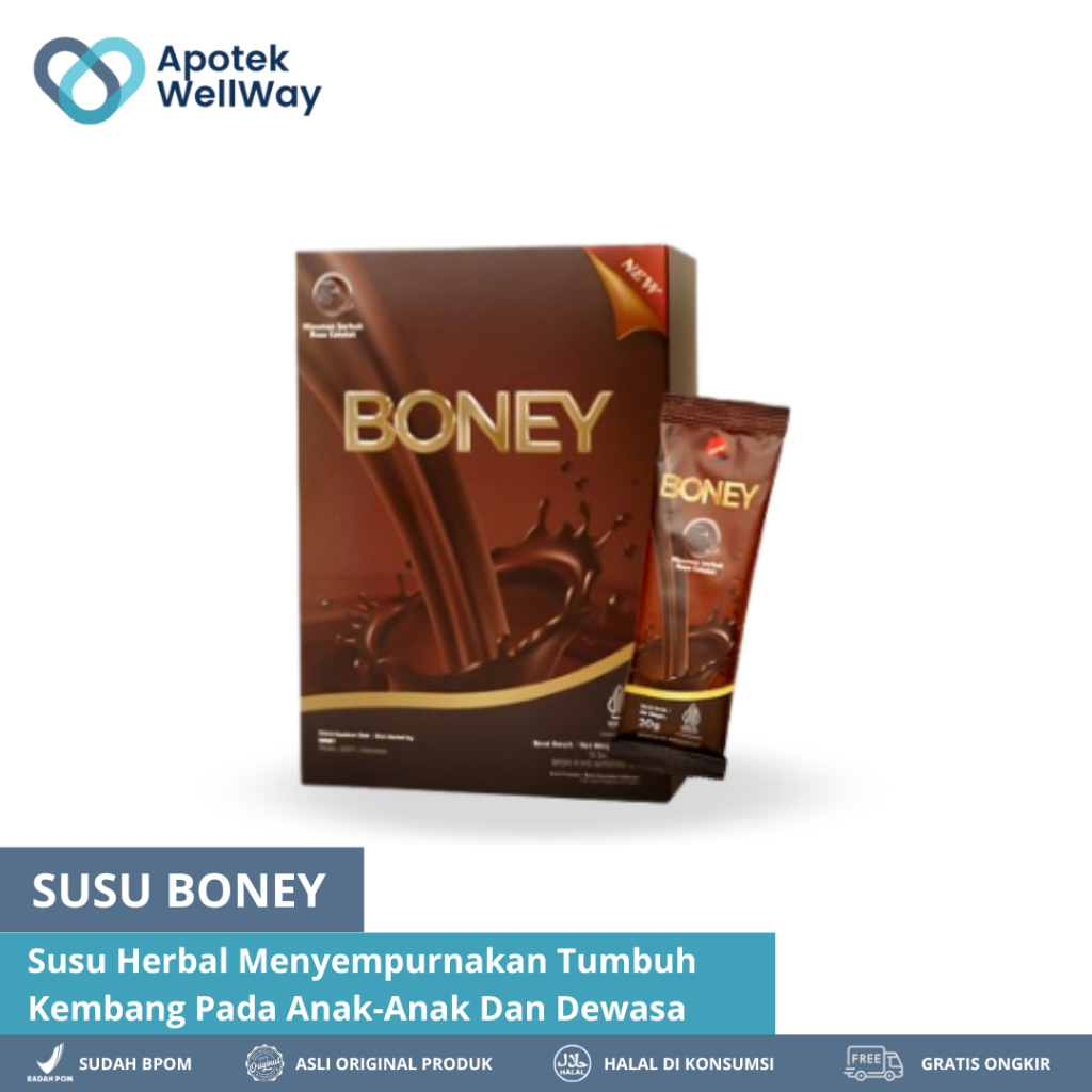 

Susu Boney / Peninggi Rekomendasi / Naik 5-15 Cm / Bpom Approved