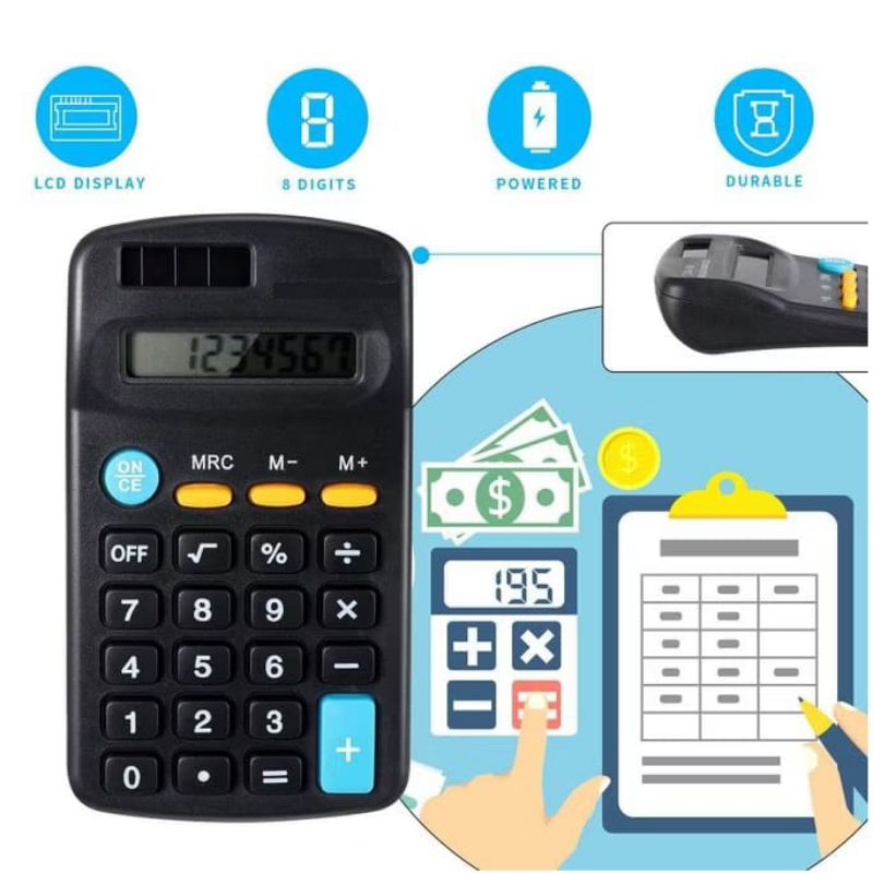 

KALKULATOR KINCIZEN KC-402 CALCULATOR MINI CT 402 8DIGIT