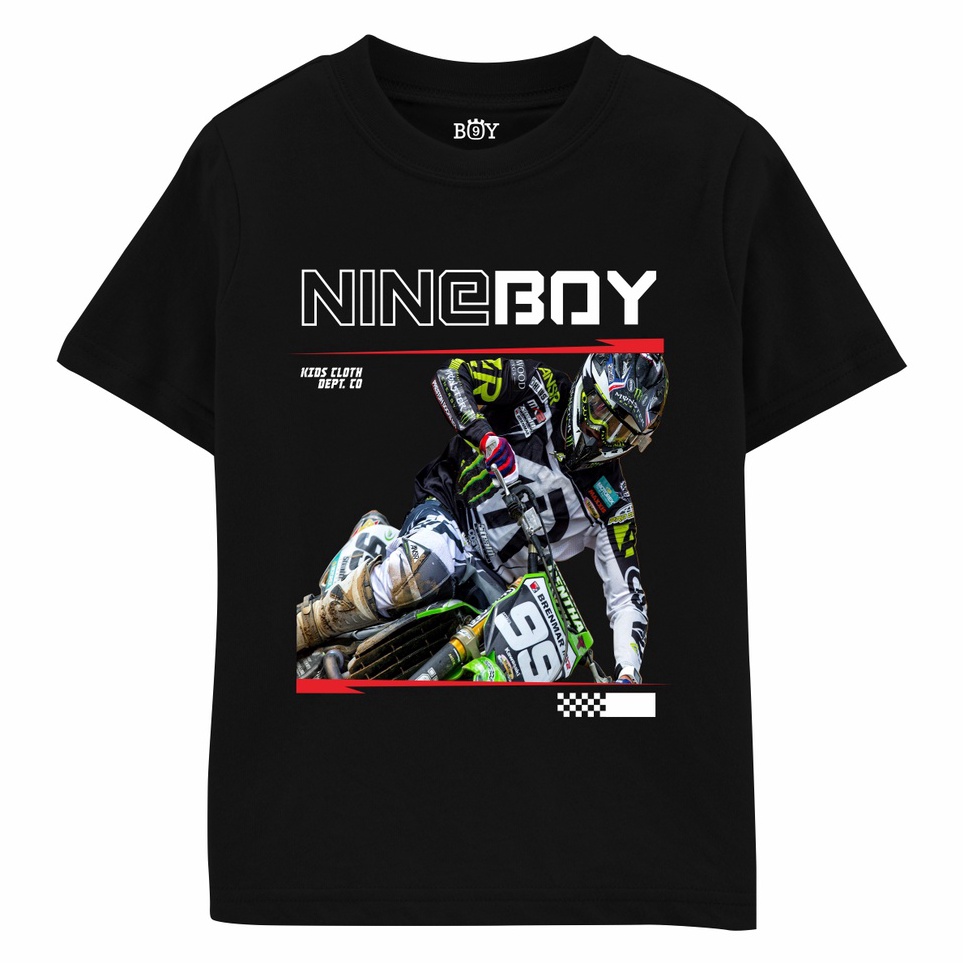 Borong Laris  Kaos Distro Anak LakiLaki Premium baju anak cowok baju anak cowo Motip motor cross