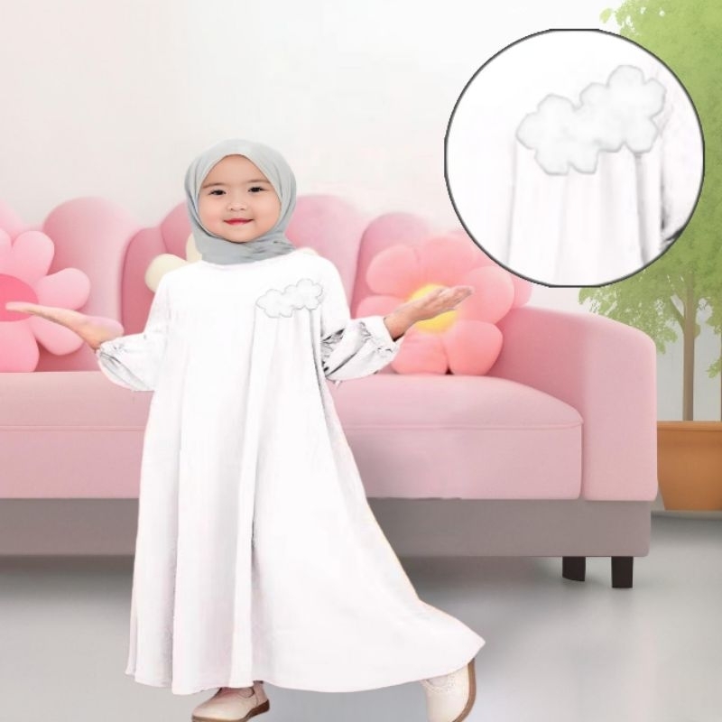 HOT GAMIS PEREMPUAN RAYON CRINKLE AIRFLOW 0-17 TAHUN & DEWASA RAGAM WARNA DRESS