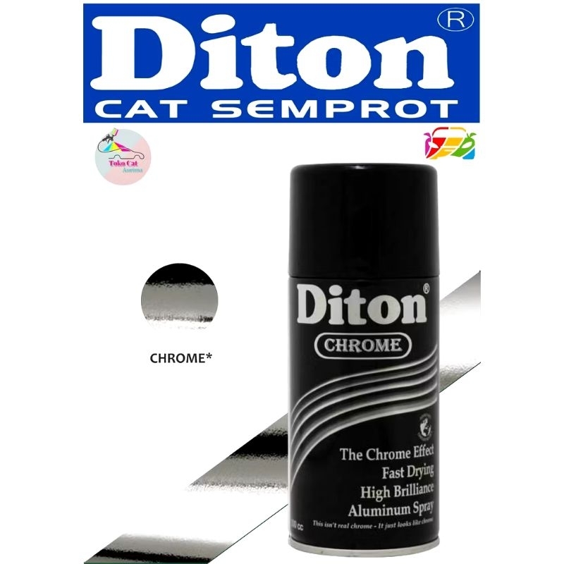 PILOX CAT SEMPROT DITON CHROME 300CC