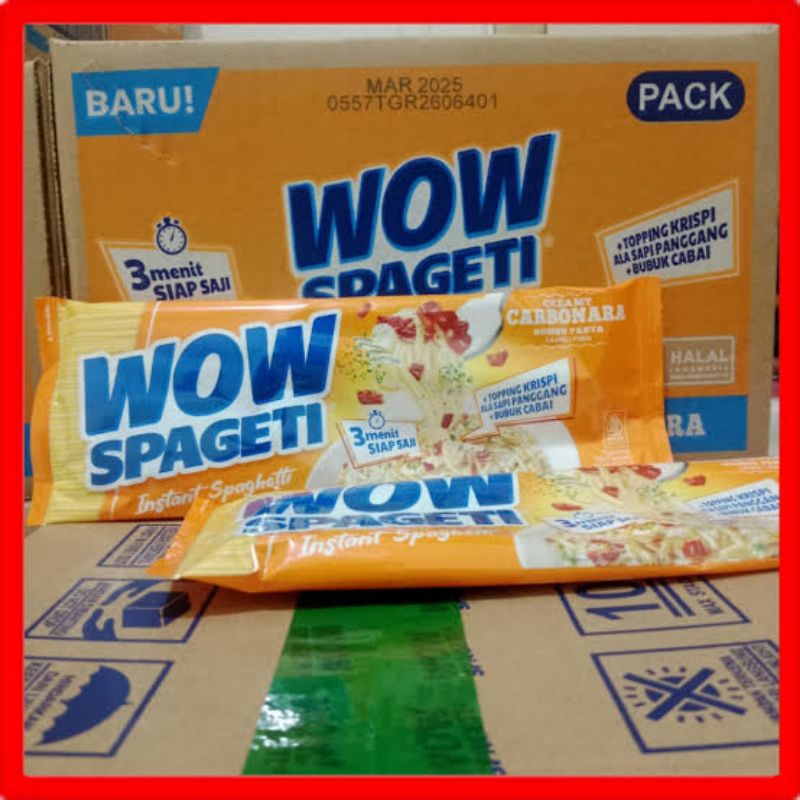 

wow spagety creamy carbonara viral enak harga per psc