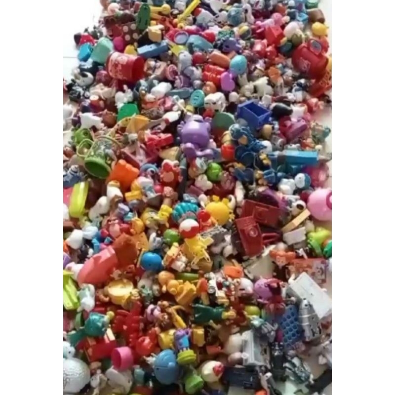 mainan preloved mcd happymeal kiloan isi rondom