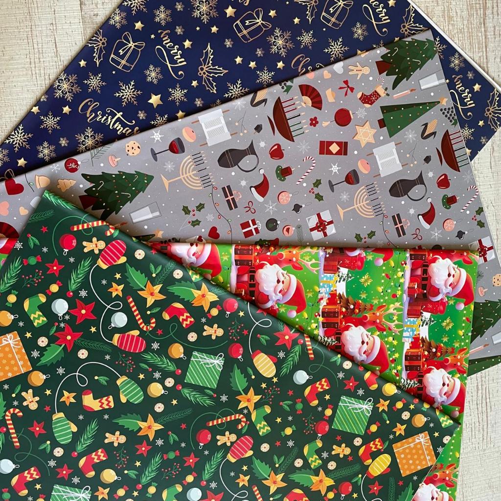 

[10 Lembar] Kertas Kado Natal | Christmas Gift Paper