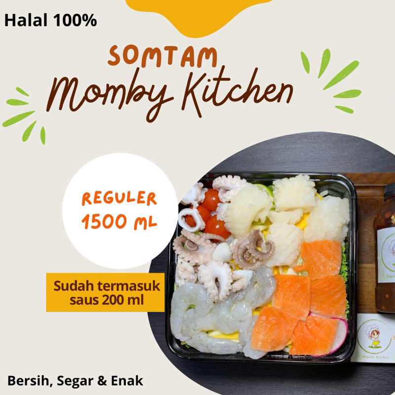 

Somtam Box 1500 ml | Salad Thailand Momby Kitchen