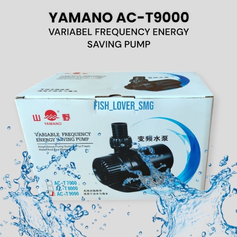 Pompa kolam koi energi saving YAMANO ACT9000