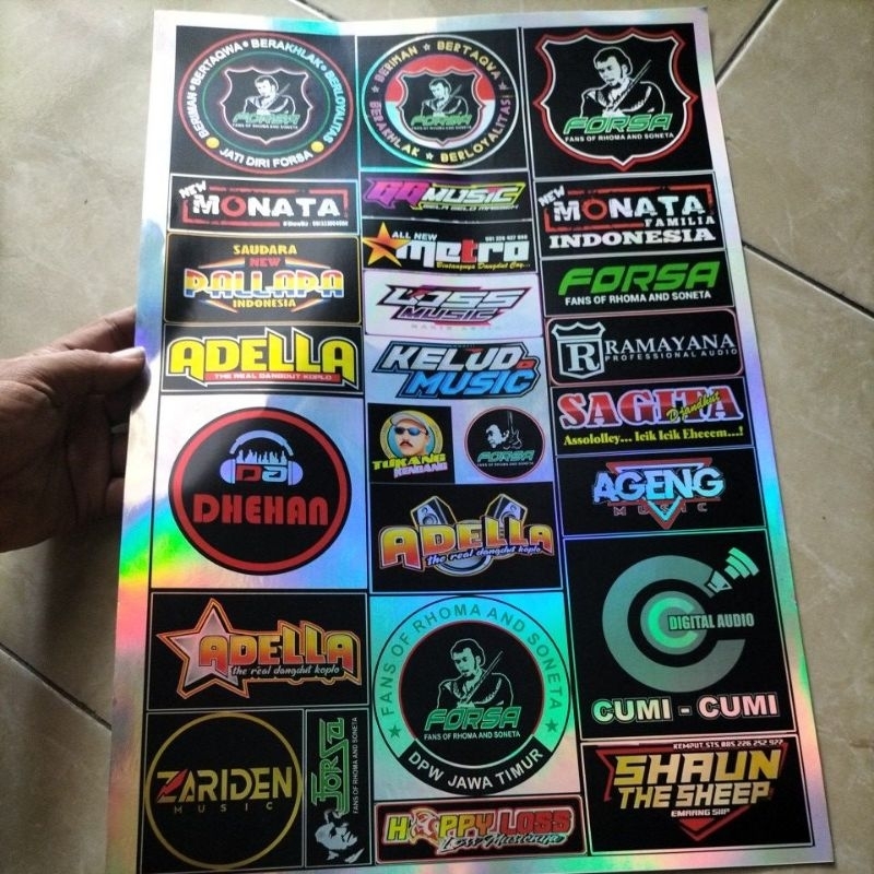 

STIKER FORSA | STIKER ORKES | STIKER ANTI AIR | STIKER HOLOGRAM | STIKER PACK | STIKER 1 LEMBAR