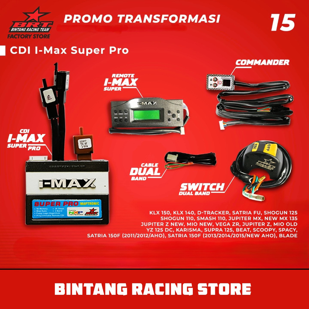 CDI BRT IMAX SUPER PRO Yamaha Jupiter MX Jupiter Z Mio New KLX 150 140