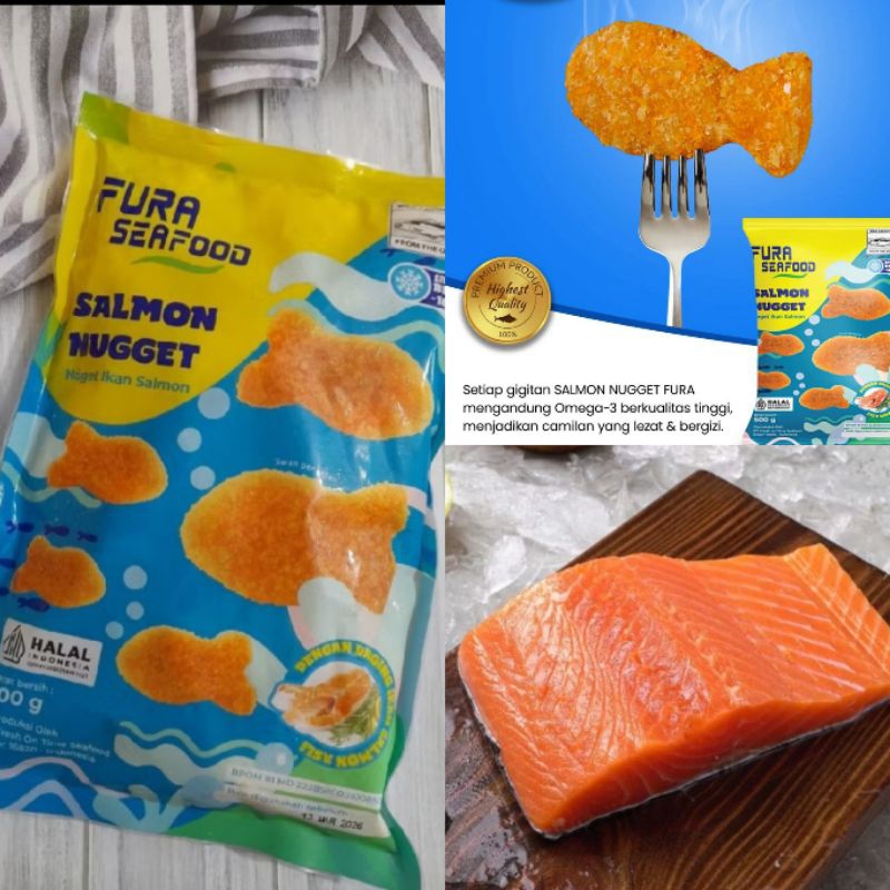 

Salmon Nuget Fura 500gr