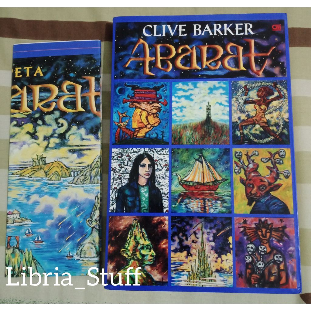 Novel Abarat 1 Clive Barker - Buku Original Gramedia
