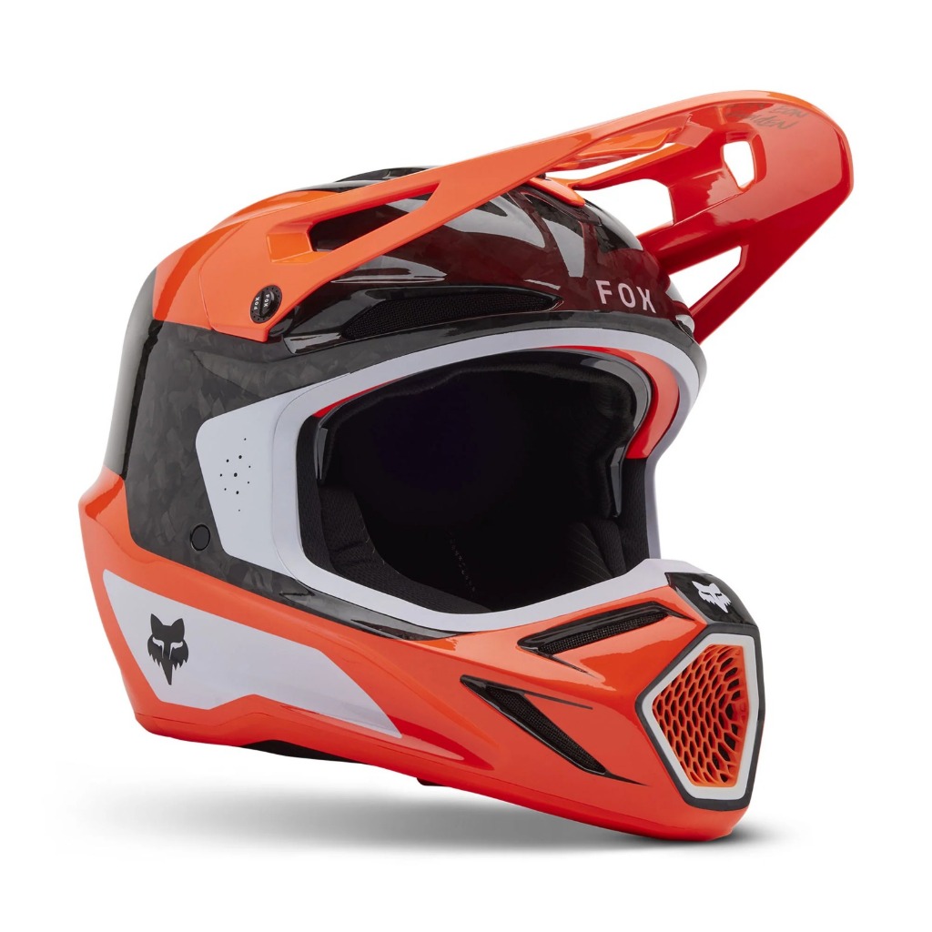 FOX V3 RS INFINITE HELMET [FLO ORG]