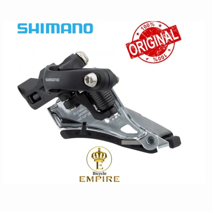 FD Front Derailleur Shimano Deore XT M 8100 M8100 Clamp Type Mid Clamp Side Swing Front Pull Bicycle