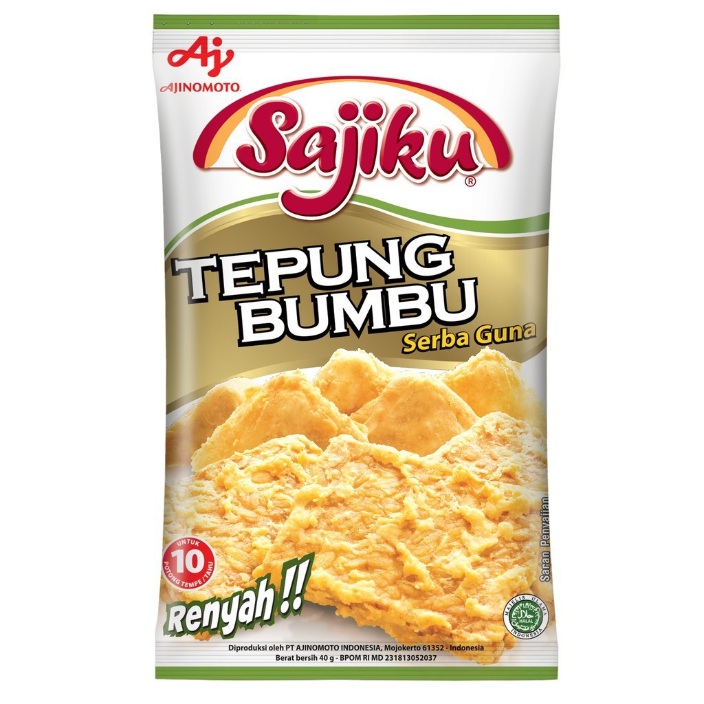 

SAJIKU TEPUNG BUMBU 250 RENYAH