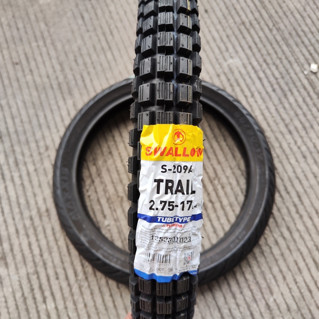 BAN LUAR SWALLOW TRAIL TR 250-17dan 275-17 BAN SEMI TRAIL SWALLOW RING 17 Tubetype