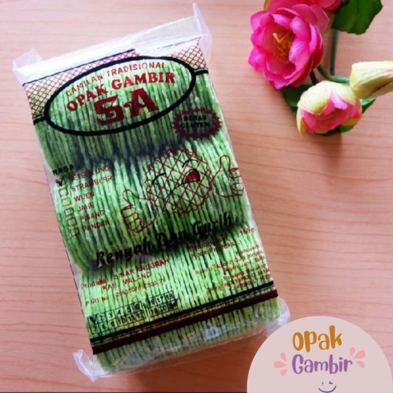 

OPAK GAMBIR / SEMPRONG / OPAK JEPIT (PANDAN) #JAJAN NATAL #KUE NATAL