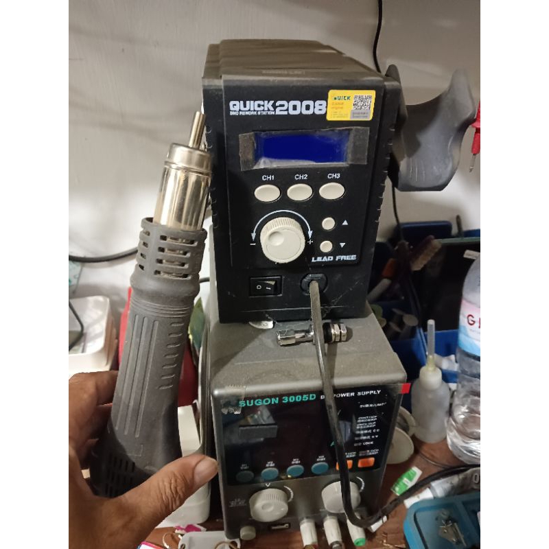 Blower Uap Solder Uap Quick 2008 bekas seperti baru