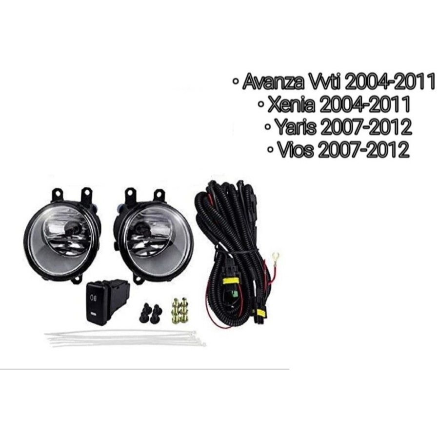 Foglamp Lampu Kabut Avanza VVTI  Foglamp Avanza Xenia Old