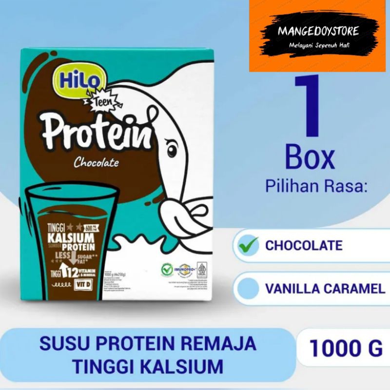 

HiLo Teen Chocolate 1000gr/Teen 750gr / Teen 500gr- Susu Tinggi Kalsium