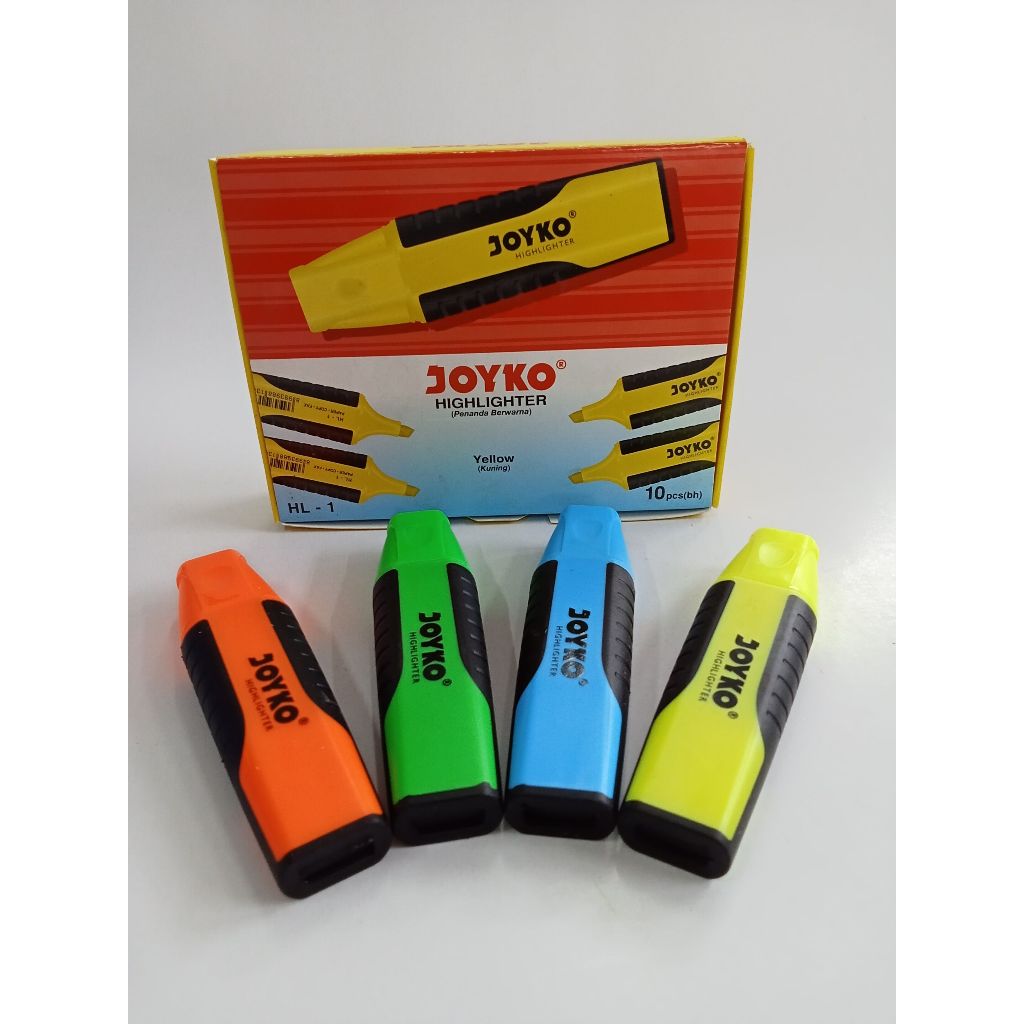 

Joyko Stabillo highlighter // (stabillo penanda kata dibuku)