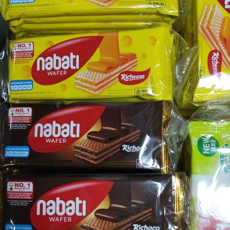 

NABATI WAFER BKS ISI 10PCS