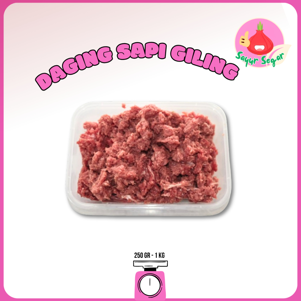 

Sayur Segar - Daging Sapi Giling Segar/Ground Beef