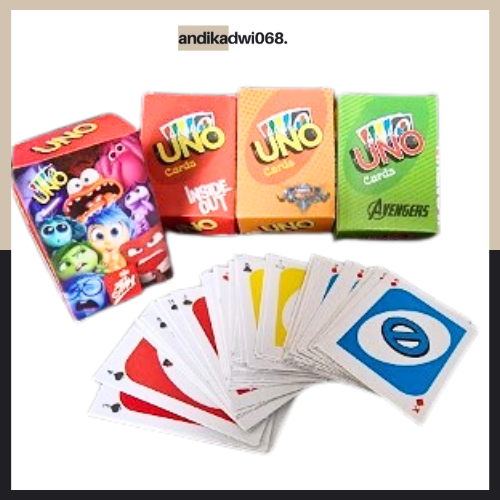 Kartu Mainan Un0 mini P0ker R3mi Kartu Permainan Mainan Kartu Mainan Kartu Edukasi Keluarga / Mainan