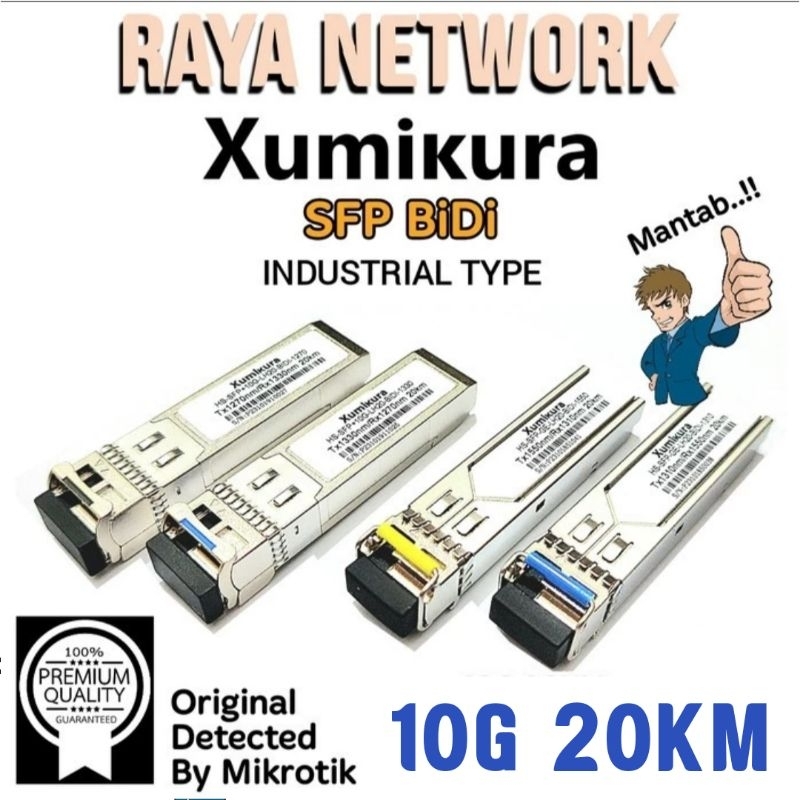 XUMIKURA SFP BiDi 10G 20KM