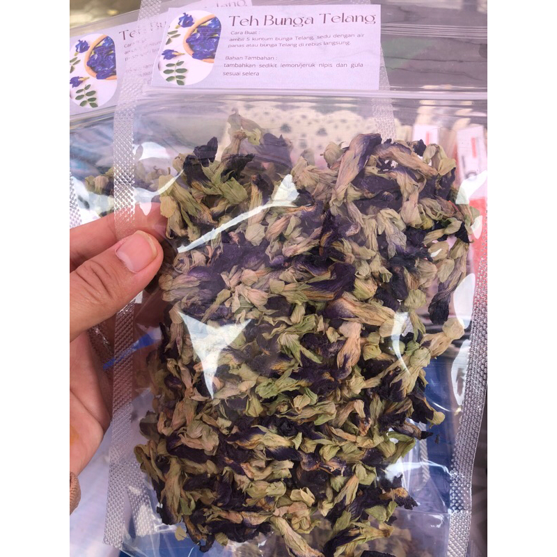 

Bunga telang siap saji, 100 gram