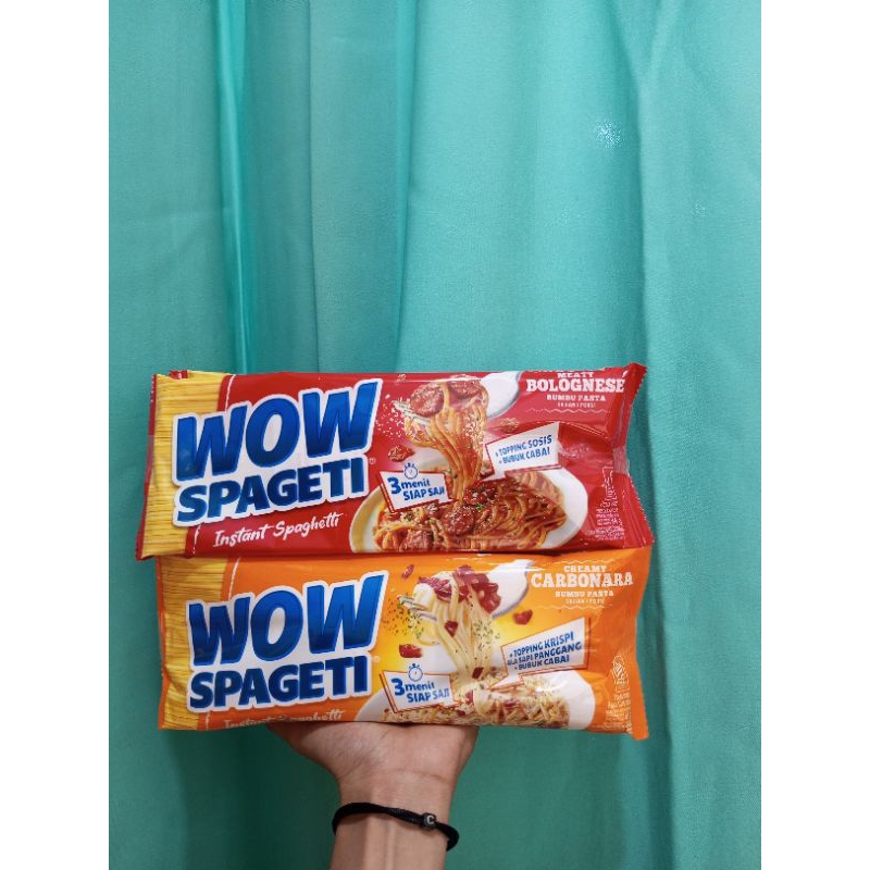 

Wow spaghetti instant spaghetti isi 5pcs