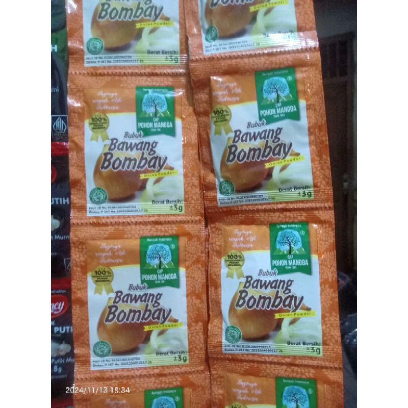 

Bawang Bombay Bubuk 3 gr