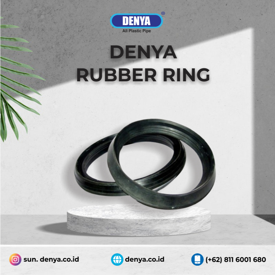 Denya Karet Sambungan Pipa Rubber Ring Joint Ukuran 160mm (6 Inch)