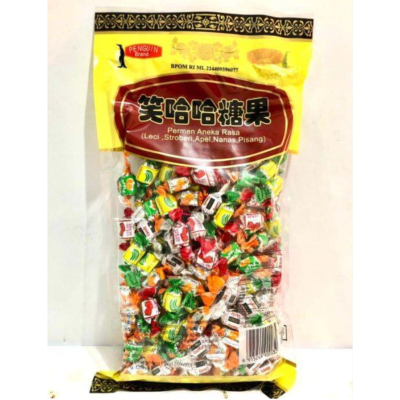 

Permen rasa buah buahan permen Xiao Mimi assorted 500gram