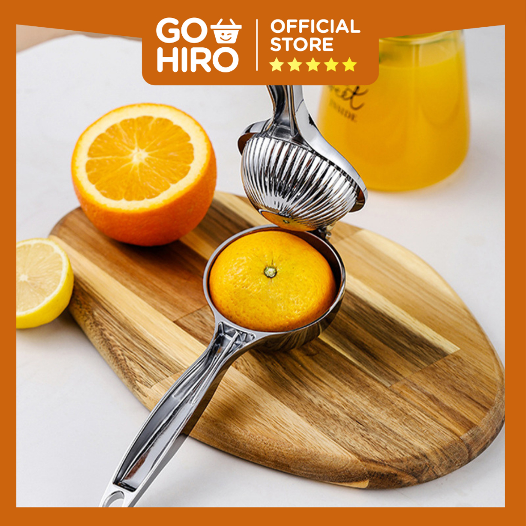 Alat Peras Jeruk Dan Lemon Lime Squeezer Stainless Steel Perasan Manual Jeruk Nipis Besi Press Buah