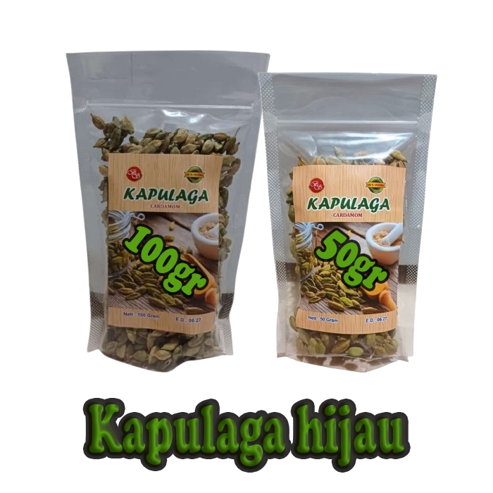 

kapulaga india hijau Green cardamon