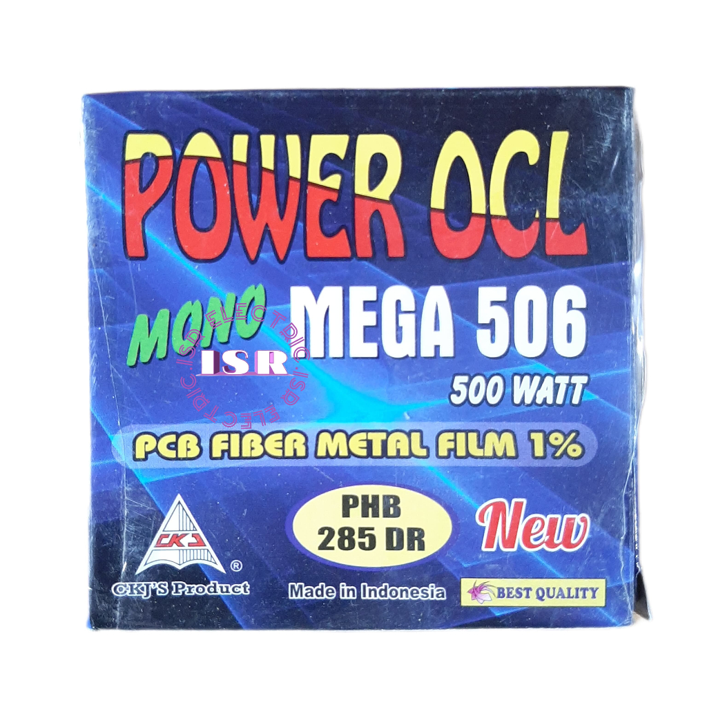 Power OCL mono mega 506 / kit driver modul power mono 500 watt phb  285