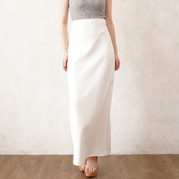 KODE R2Y HaymeeIDN  Rok Shena Span Panjang 13cm Bawahan Rok Highwaist Kantor Scuba Nikola