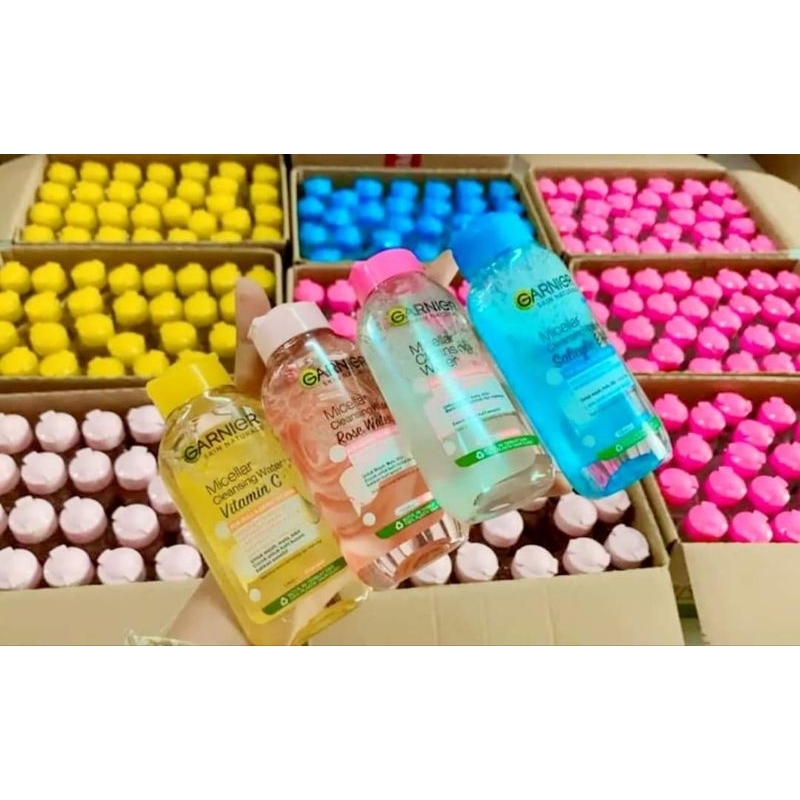 GARNIER micellar water 125ml 60 pakai, cleansing water toner wajah